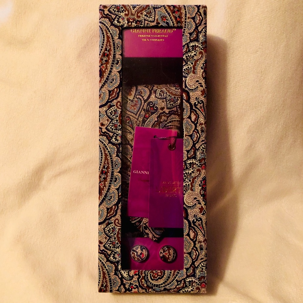 Gianni Feraud Premium Collection Tie & Cufflinks
